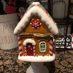 Christmas Gingerbread Baby Canister